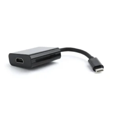 Адаптер Cablexpert USB Type-C M на HDMI F 0,15 м Black (A-CM-HDMIF-01)