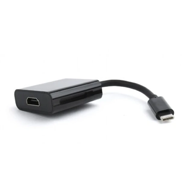 Адаптер Cablexpert USB Type-C M на HDMI F 0,15 м Black (A-CM-HDMIF-01)
