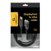 Кабель Gembird CCP-DPM-VGAM-6 DisplayPort M — VGA M 1.8 м Black (8716309098441)