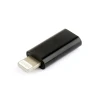 Адаптер Gembird USB Type-C (M) на Apple Lightning (F) Black (8716309098793)