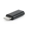 Адаптер Gembird USB Type-C (M) на Apple Lightning (F) Black (8716309098793)