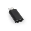 Адаптер Gembird USB Type-C (M) на Apple Lightning (F) Black (8716309098793)