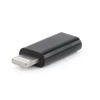 Адаптер Gembird USB Type-C (M) на Apple Lightning (F) Black (8716309098793)