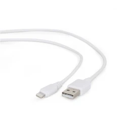 Кабель Cablexpert USB-A — Apple Lightning 1 м White (CC-USB2-AMLM-W-1M)