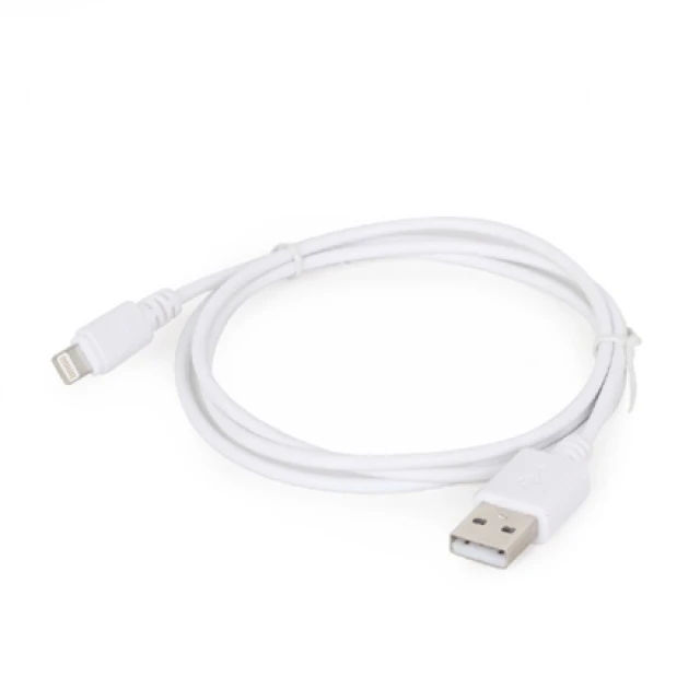 Кабель Cablexpert USB-A — Apple Lightning 1 м White (CC-USB2-AMLM-W-1M)