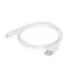 Кабель Cablexpert USB-A — Apple Lightning 1 м White (CC-USB2-AMLM-W-1M)