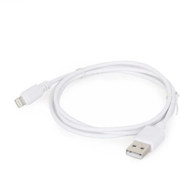 Кабель Cablexpert USB-A — Apple Lightning 1 м White (CC-USB2-AMLM-W-1M)