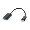 Перехідник Gembird USB Type-C – USB A OTG 20 см (8716309100113)