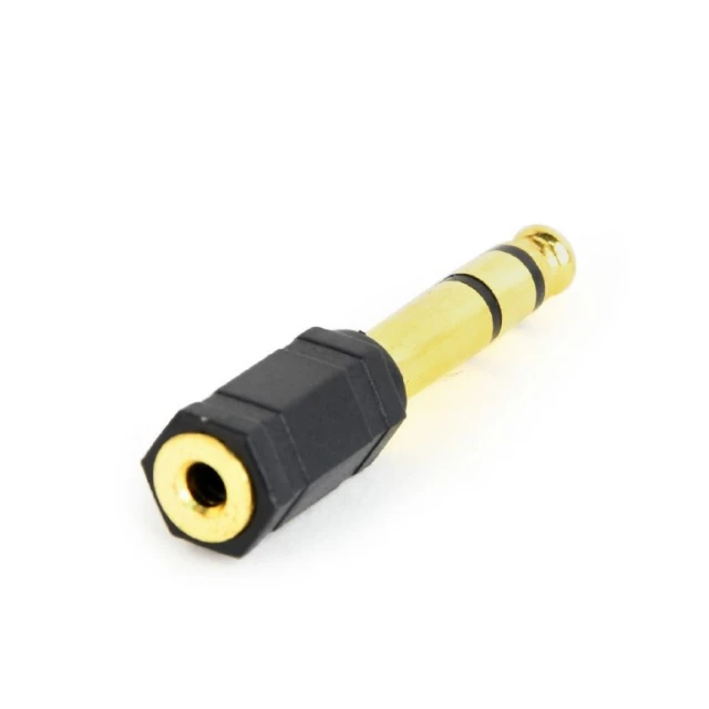 Переходник Cablexpert 6.35 мм (M) — 3.5 мм (F) (A-6.35M-3.5F)