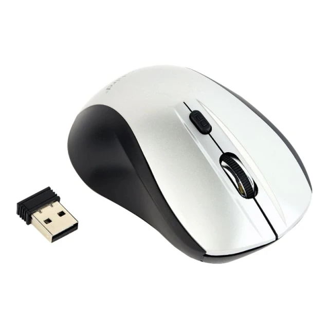 Миша Gembird MUSW-4B-02-BS бездротова USB Black/Silver (8716309103893)