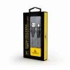 Кабель Cablexpert USB Type-C Premium бавовняна оплетка 1 м (CC-USB2B-AMCM-1M-BW)