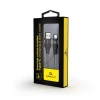 Кабель Gembird USB 2.0 Type-A — Type-C 2 м з нейлоновою оплеткою Black/White (8716309108072)