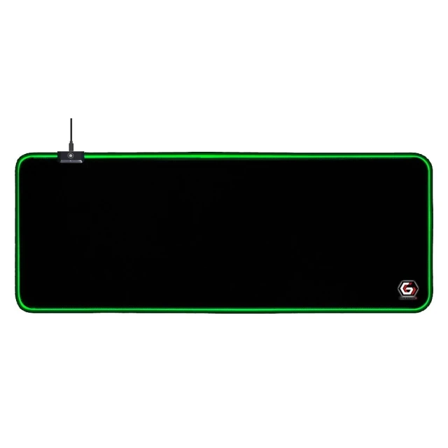 Килимок для миші Cablexpert Gaming з LED-підсвічуванням 300x800x4 мм Black (MP-GAMELED-L)