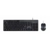 Комплект клавіатура + миша Gembird KBS-UM-04 дротовий US розкладка Black (8716309118125)