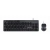 Комплект клавіатура + миша Gembird KBS-UM-04 дротовий US розкладка Black (8716309118125)