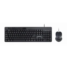 Комплект клавиатура + мышь Gembird KBS-UM-04 проводной US раскладка Black (8716309118125)