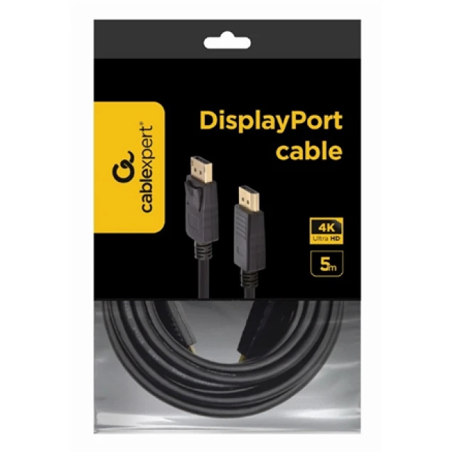 Кабель Gembird DisplayPort M — DisplayPort M 5 м Black (8716309120593)