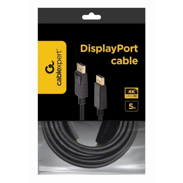 Кабель Gembird DisplayPort M — DisplayPort M 5 м Black (8716309120593)