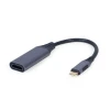 Перехідник Gembird USB Type-C – HDMI 15 см Gray (8716309121354)