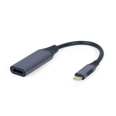 Перехідник Gembird USB Type-C – HDMI 15 см Gray (8716309121354)