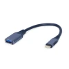 Адаптер Cablexpert USB-C to USB-A OTG Grey (8716309121392)