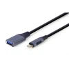 Адаптер Cablexpert USB-C to USB-A OTG Grey (8716309121392)