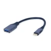 Адаптер Cablexpert USB-C to USB-A OTG Grey (8716309121392)