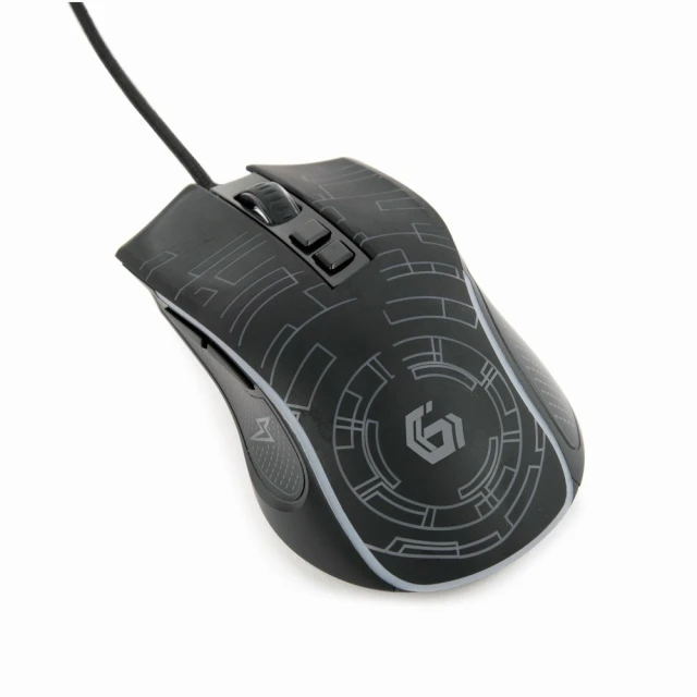 Миша Gembird MUSG-RGB-01 ігрова RGB Black (8716309121798)