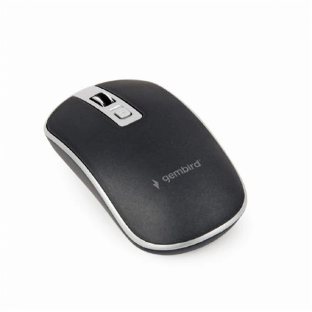Миша Gembird MUS-4B-06-BS провідна оптична Black/Silver (8716309122207)