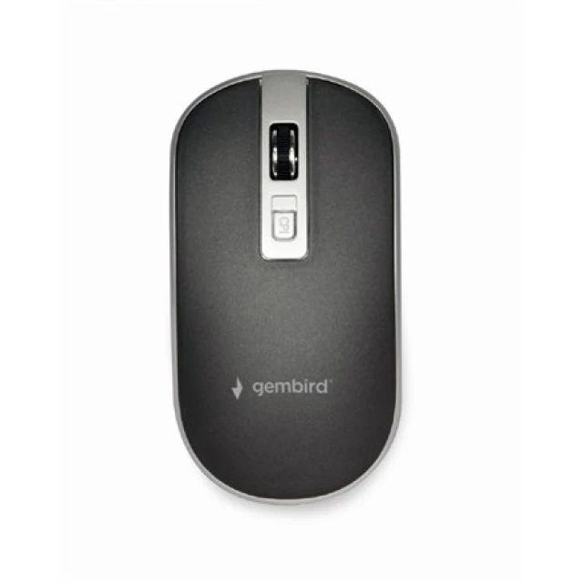 Миша Gembird MUS-4B-06-BS провідна оптична Black/Silver (8716309122207)