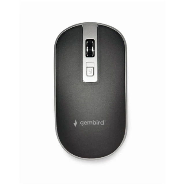 Миша Gembird MUS-4B-06-BS провідна оптична Black/Silver (8716309122207)