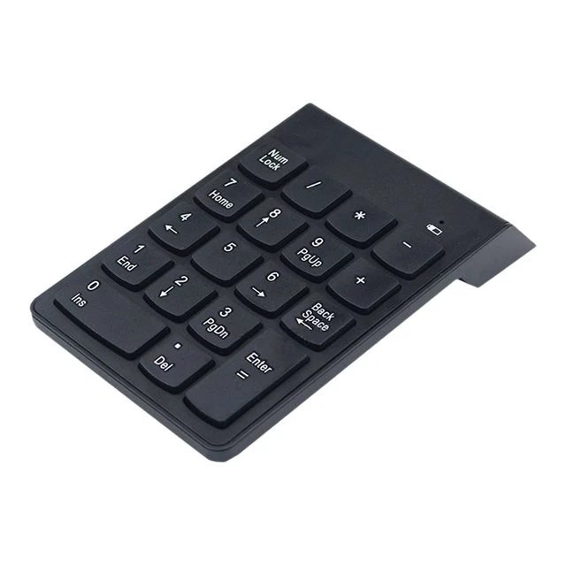 Клавіатура цифрова Gembird KPD-W-02 бездротова Black (8716309124935)