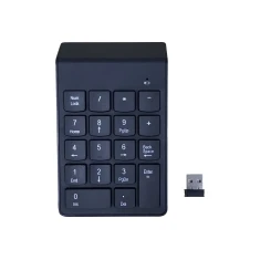 Клавіатура цифрова Gembird KPD-W-02 бездротова Black (8716309124935)