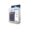 Клавіатура цифрова Gembird KPD-W-02 бездротова Black (8716309124935)
