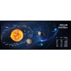 Килимок для миші Gembird MP-SOLARSYSTEM-XL-01 ігровий Сонячна система XL 350x900 мм (8716309126717)