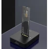 Док-станція Gembird для M.2 SATA і NVMe SSD Black (8716309127028)