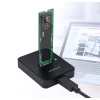 Док-станція Gembird для M.2 SATA і NVMe SSD Black (8716309127028)