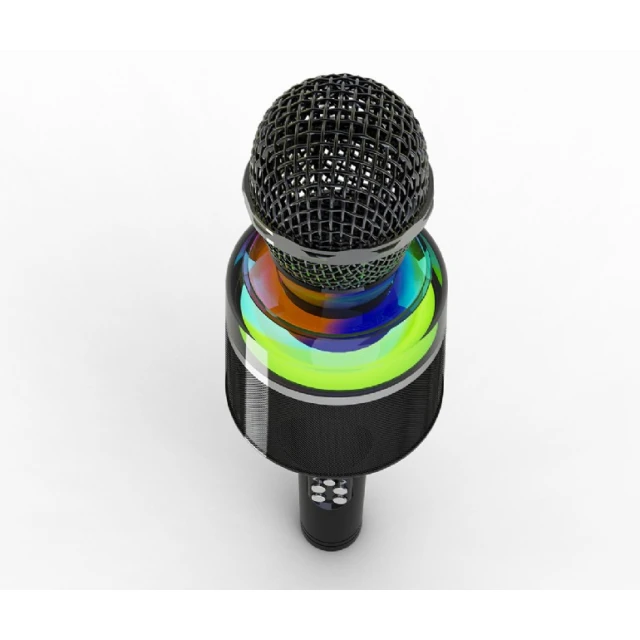 Микрофон Gembird MICBT-01-BK беспроводной караоке 3,5 мм Bluetooth Black (8716309132558)
