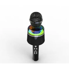 Мікрофон Gembird MICBT-01-BK бездротовий караоке 3,5 мм Bluetooth Black (8716309132558)