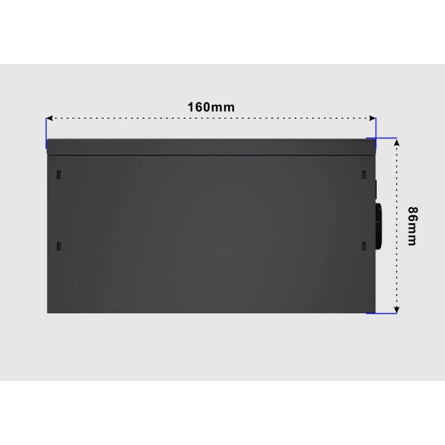 Блок живлення Gembird Fornax Power 750 Вт 80 PLUS Gold (8716309134026)