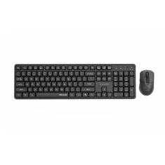 Комплект клавіатура + миша Gembird KBS-WMS-01 Silent Key Pro Business US розкладка Black (8716309136792)