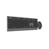 Комплект клавіатура + миша Gembird KBS-WPS-02 бездротовий US розкладка Black (8716309136891)