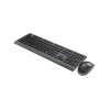 Комплект клавіатура + миша Gembird KBS-WPS-02 бездротовий US розкладка Black (8716309136891)