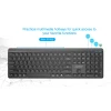 Комплект клавіатура + миша Gembird KB-WPS-03 бездротовий Dual Mode 2.4 GHz + Bluetooth US розкладка Black (8716309136907)