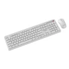 Комплект клавіатура + миша Gembird KBS-WPS-01 Slim Pro Business бездротовий US розкладка White (8716309137027)