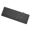 Клавиатура Gembird KB-MCH-05-CYRL USB мультимедийная 5 горячих клавиш русская раскладка Black (8716309137119)