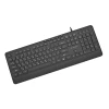 Клавиатура Gembird KB-MCH-05-CYRL USB мультимедийная 5 горячих клавиш русская раскладка Black (8716309137119)