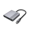 Мультиадаптер Gembird USB Type-C 3 в 1 (USB, HDMI, PD) Gray (8716309137256)