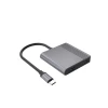 Мультиадаптер Gembird USB Type-C 3 в 1 (USB, HDMI, PD) Gray (8716309137256)