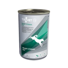 Вологий корм для собак TROVET Weight & Diabetic WRD з куркою 400 г (8716811000499)